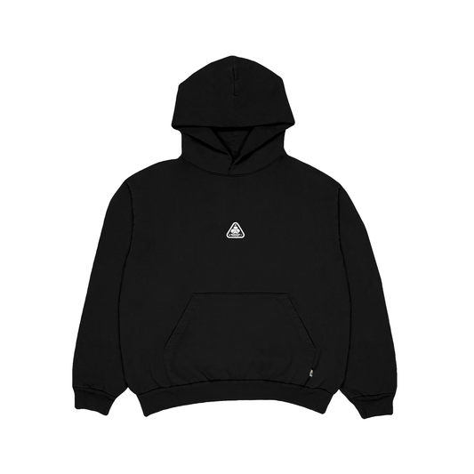 Black Skull Stack Hoodie