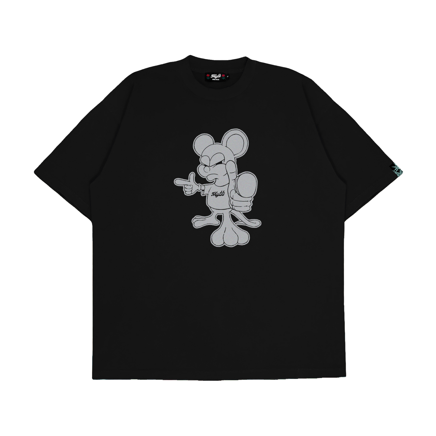 Black McThuggin Mouse Tee