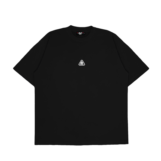 Black Skull Patch Tee