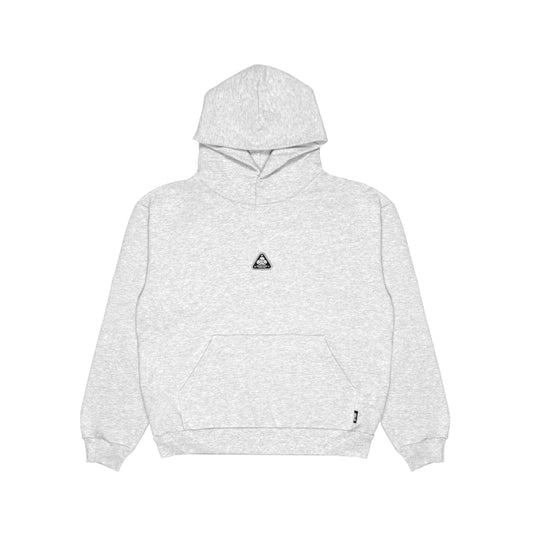 Grey Skull Stack Hoodie