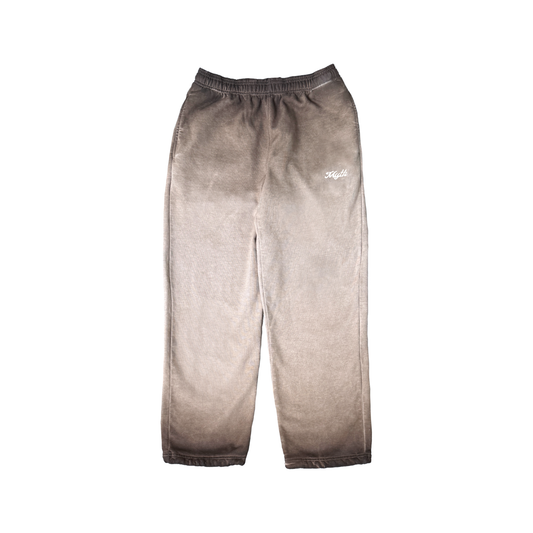 MUD DYE LOGO SWEATPANTS