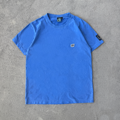 Washed Blue Mini Blackletter Tee