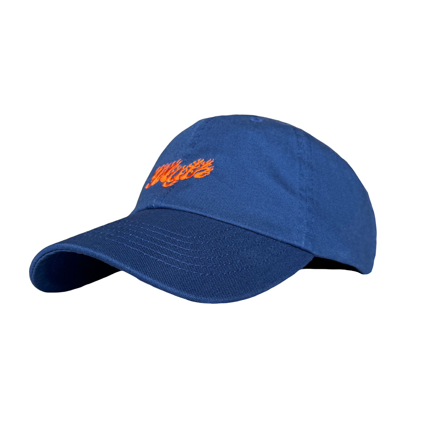 BLUE HELLFIRE LOGO CAP