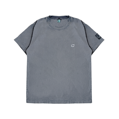 Washed Grey Mini Blackletter Tee