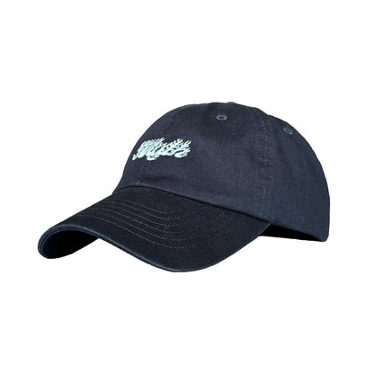 NAVY HELLFIRE LOGO CAP