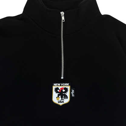 Rooster Emblem Quarter Zip